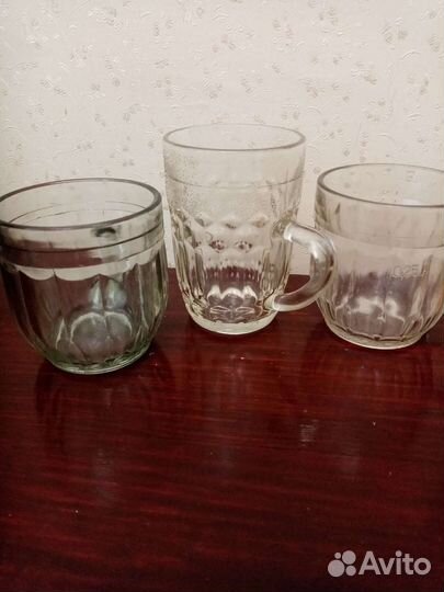 Пивные кружки ссср-0,5и(0,25) редкость