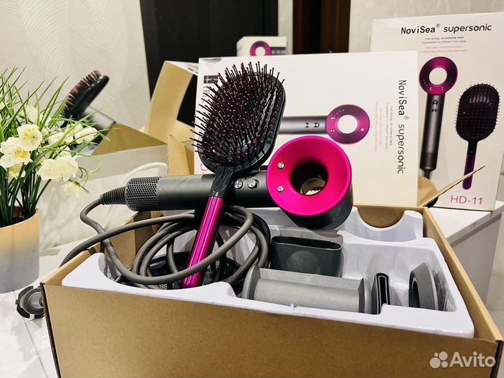 Фен Dyson Supersonic + Расческа (Новый)