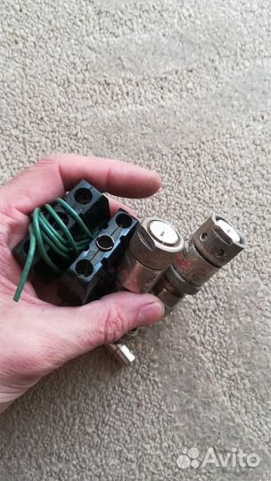 Штекер СССР розетка 220в отдам