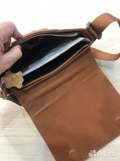 Сумка мужская bikkembergs кожа