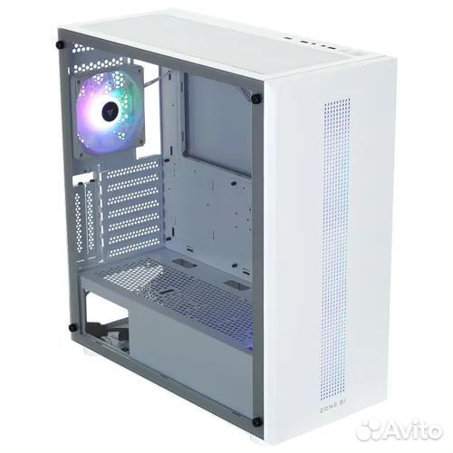 Новый Игровой Корпус Для Пк Z Белый 4FAN A-RGB ATX