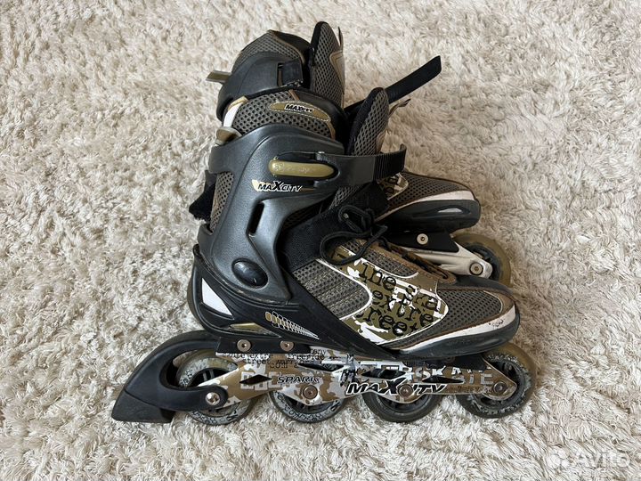 Коньки роликовые MaxCity spark р.40-43