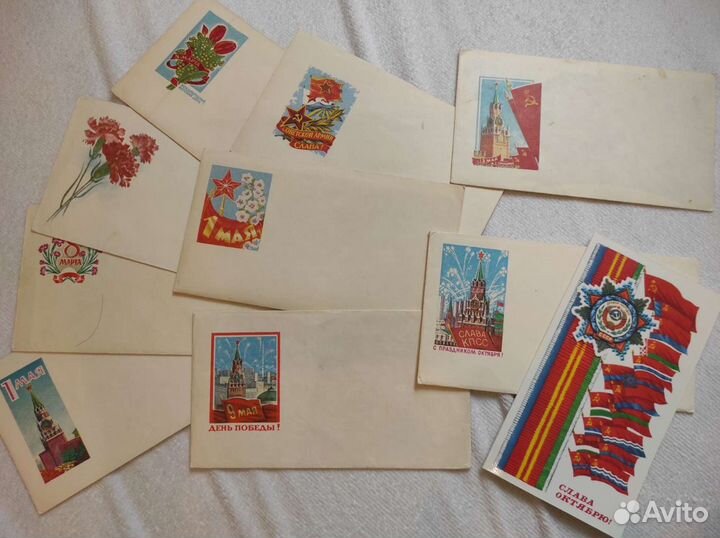 Почтовые конверты ссср, праздники