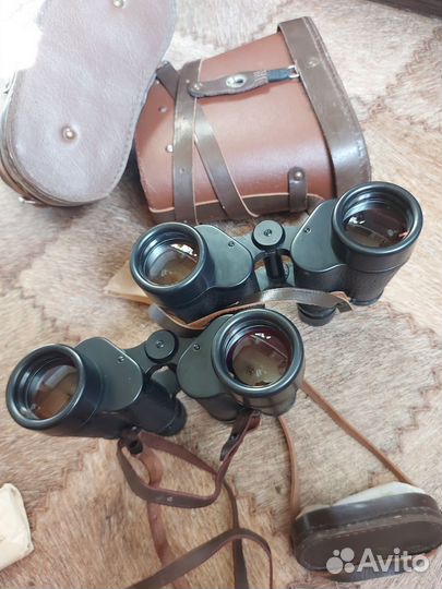 Бинокль армейский Б12-1 СССР.