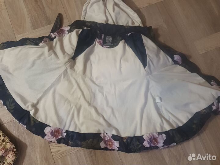 Зимнее пальто, фасон 