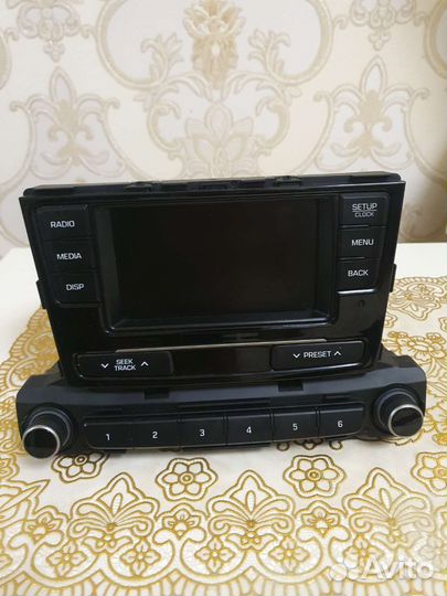 Штатная магнитола hyundai solaris 2