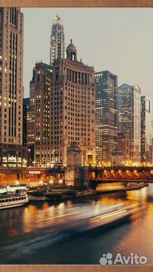 Обогреватель инфракрасный картина Город