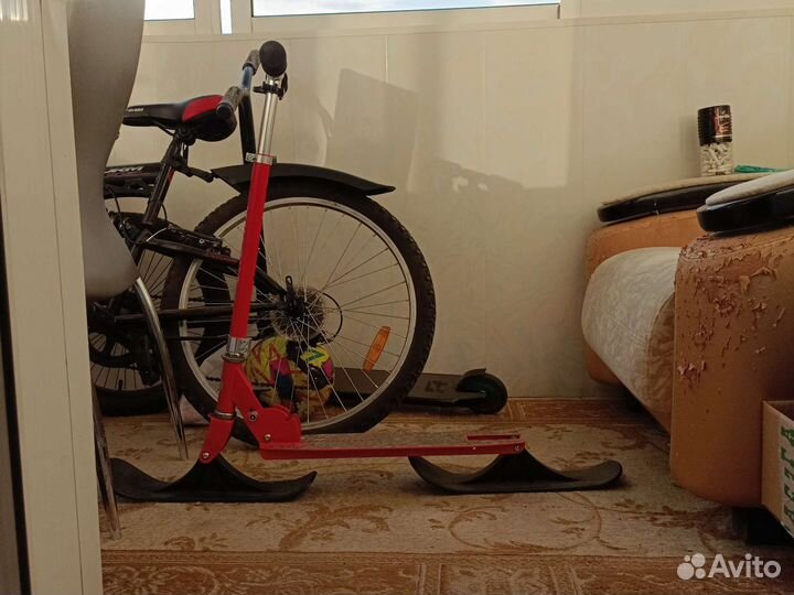 Зимний самокат