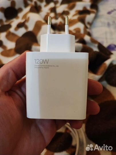 Быстрая зарядка xiaomi 120 w