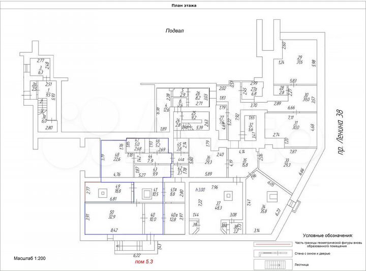 Свободного назначения, 100 м²