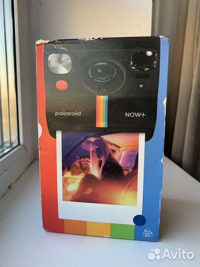 Polaroid Now+ Plus Gen 2 с кассетой открытый