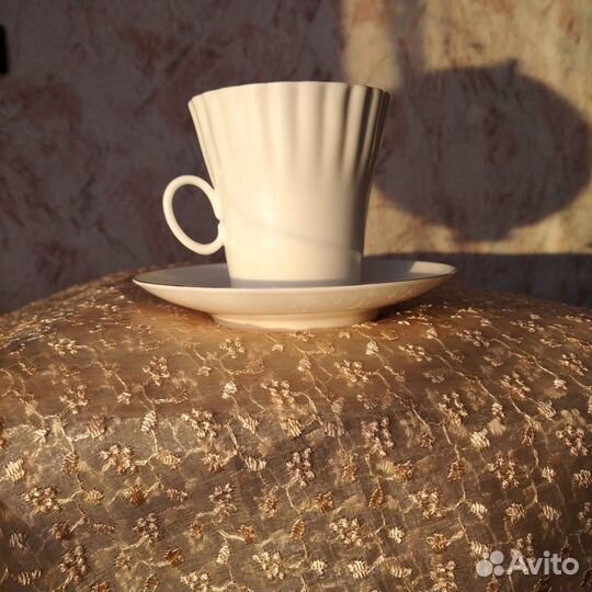 Винтаж Кофейные пары лфз Костяной фарф 70-80г СССР