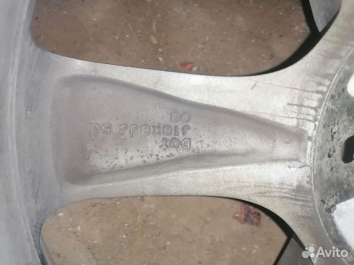 Литые диски r18 5x114.3 et 50