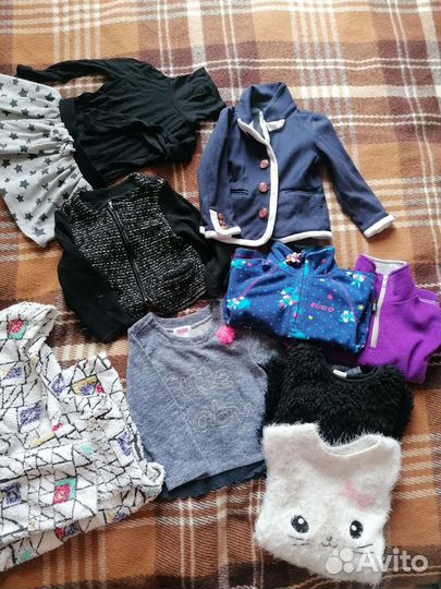 Пакет одежды на девочку98-104