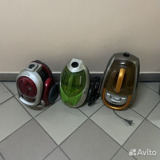 Пылесосы на запчасти и под восстановление