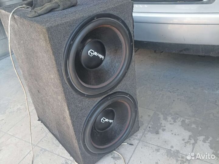 Сабвуфер 15 x2