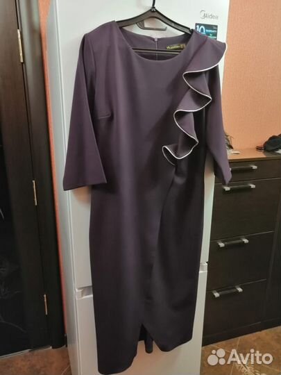 Вечернее платье удлиненное 48 размер