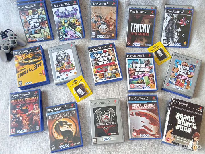 Оригинальные игры PS2