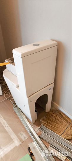 Унитаз напольный новый