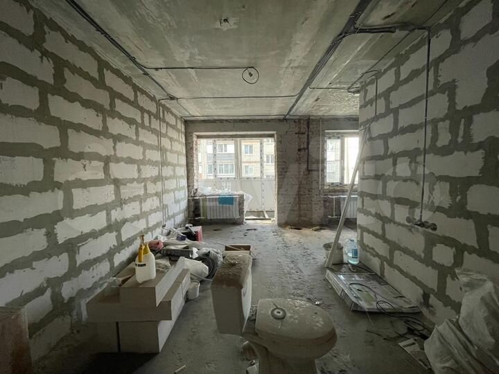 3-к. квартира, 60 м², 2/5 эт.