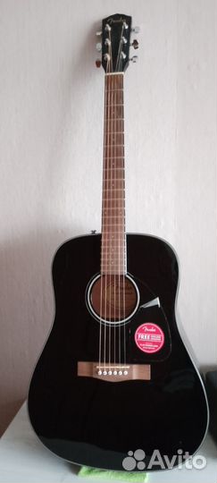Акустическая гитара fender CD-60