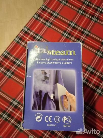 Утюг с пароувлажнением