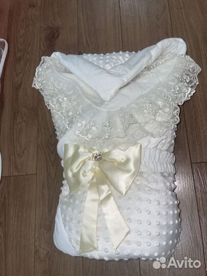 Тёплый конверт на выписку