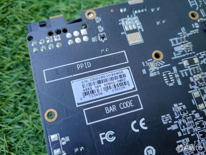 Видеокарта Radeon rx580 4gb