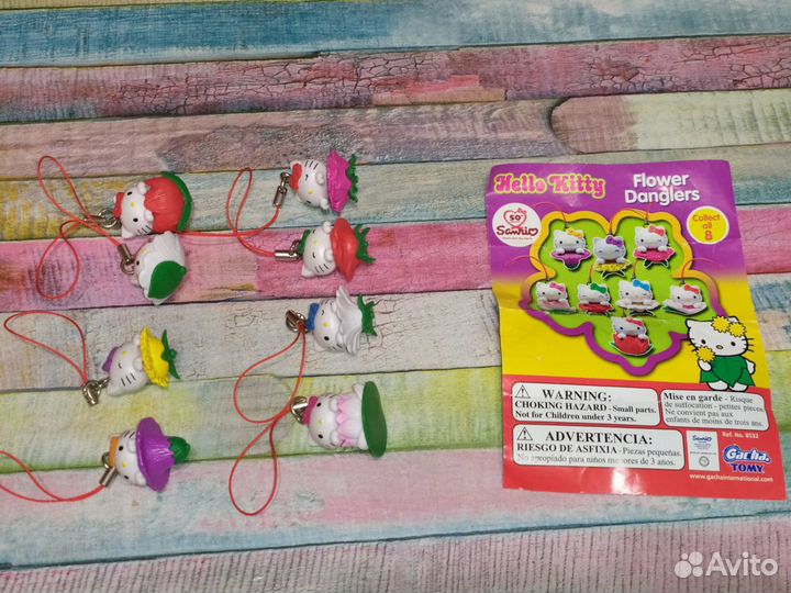 Фигурки Hello Kitty Хеллоу Китти - подвески