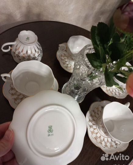 Сервиз, чайные пары