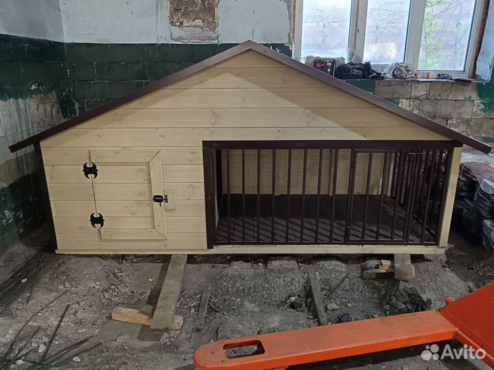 Будка вольер для собаки