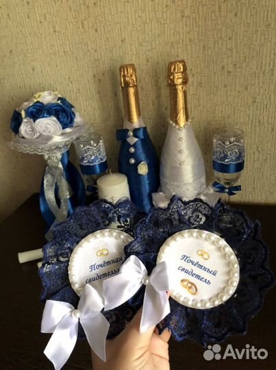 Бутоньерки для свидетелей