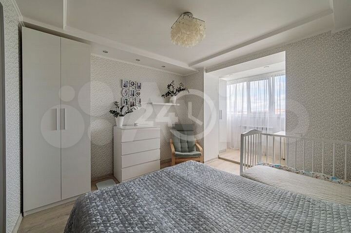 2-к. квартира, 65 м², 7/16 эт.