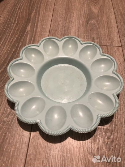 Тарелка для кулича и яиц