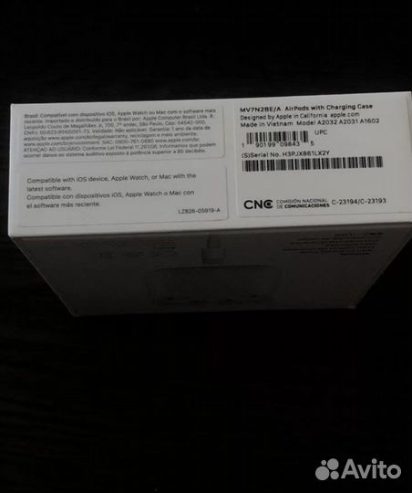 Airpods 2 новые оригинал