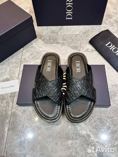 Шлепки мужские dior