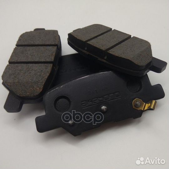 Колодки тормозные дисковые задние mitsubishi AS