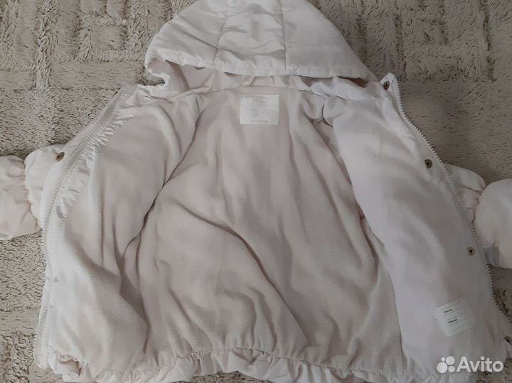 Куртка для девочки zara 86