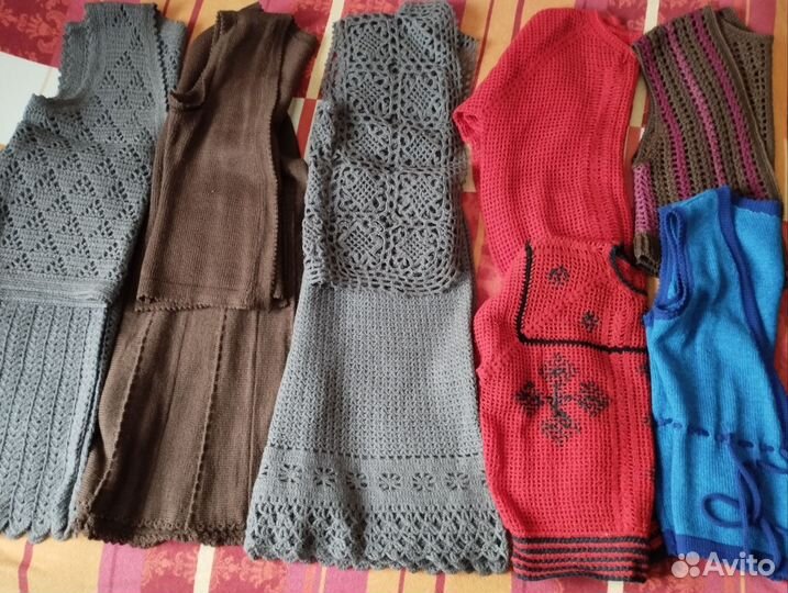 Женские шерстяные вязаные вещи б/у, 46-48