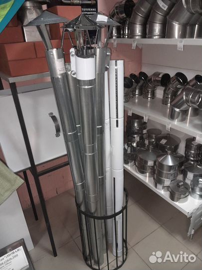 Трубы для печей в палатку