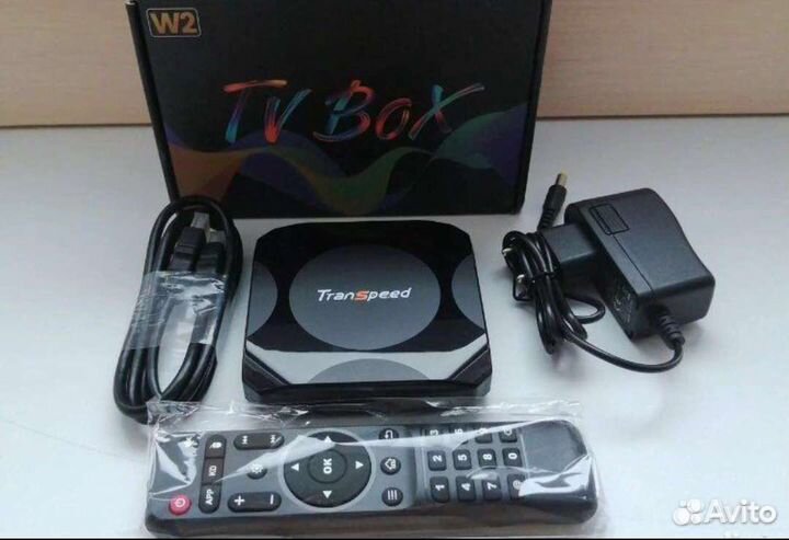 Тв приставка Transpeed AV1 4/32 на Android 11+кино