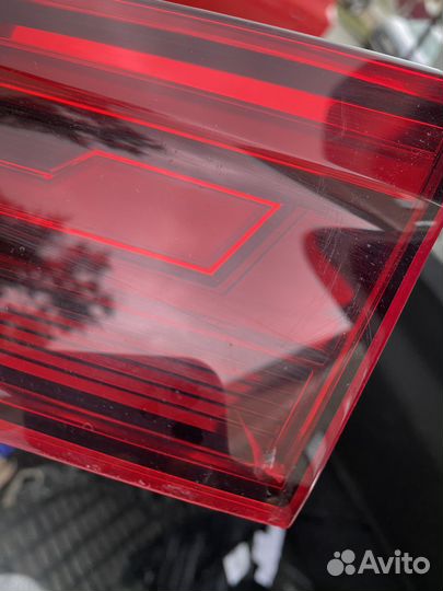 Фара задняя левая volkswagen polo (новый кузов)