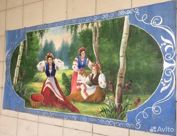 Картина маслом на холсте 