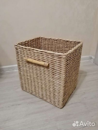 Короба, корзины плетеные