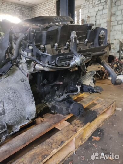 Контрактный двигатель 306d2 дизель bmw x5 e53