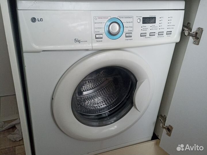 Стиральная машина бу lg 5 кг