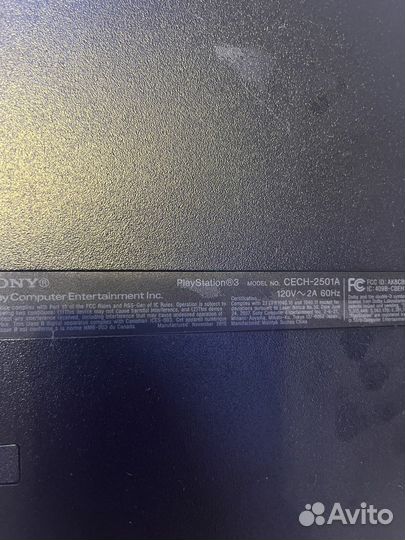 Игровая приставка sony ps3