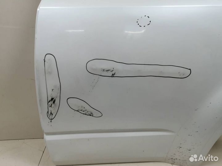 Б/У Дверь задняя левая 60409SC0119P, 60009SC0219P