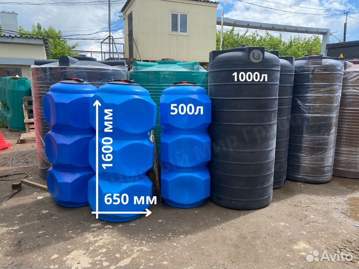 Пластиковая емкость