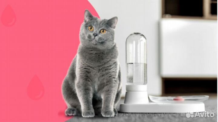 Поилка для кошек
